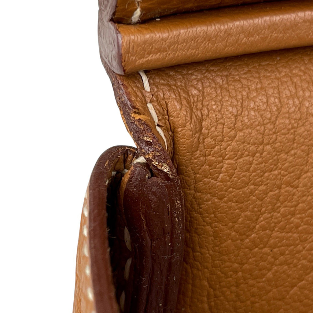 エルメス バーキン 35 手提げ トートバッグ トゴ ゴールド □J レディース 【中古】brbag