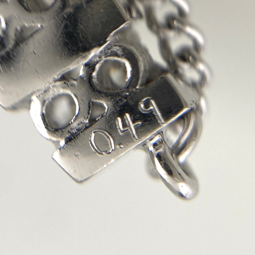 メレダイヤ デザインネックレス プラチナ ペンダント ネックレス Pt900 Pt850 ダイヤモンド レディース 【中古】nbjwl