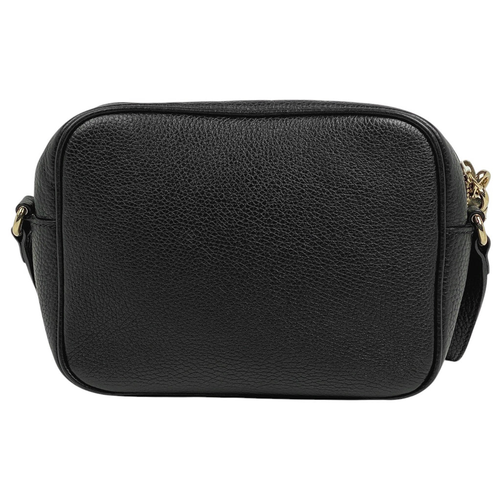 グッチ ソーホー ショルダーバッグ タッセル フリンジ ショルダーバッグ レザー ブラック 308364 レディース 【中古】brbag