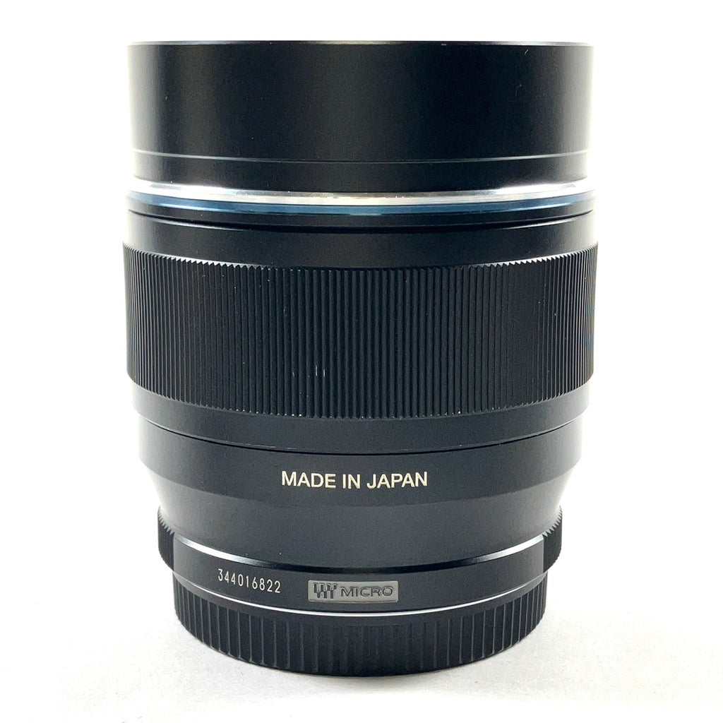 オリンパス OLYMPUS M.ZUIKO DIGITAL ED 75mm F1.8 ブラック 一眼カメラ用レンズ（オートフォーカス） 【中古】cambb