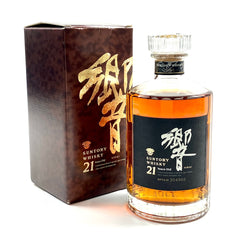 【東京都内限定お届け】 サントリー SUNTORY 響 21年 金花 700ml 国産ウイスキー 【古酒】liqbb