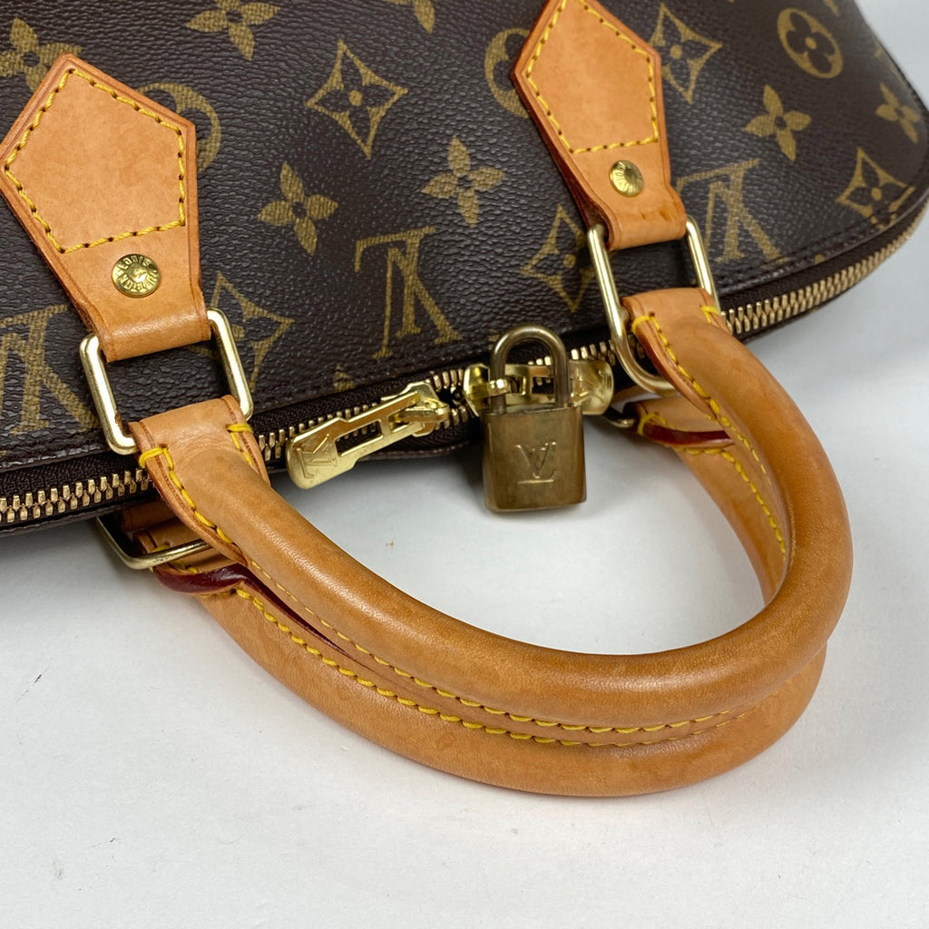 ルイ・ヴィトン アルマ 手提げ ハンドバッグ モノグラム ブラウン M51130 レディース 【中古】brbag