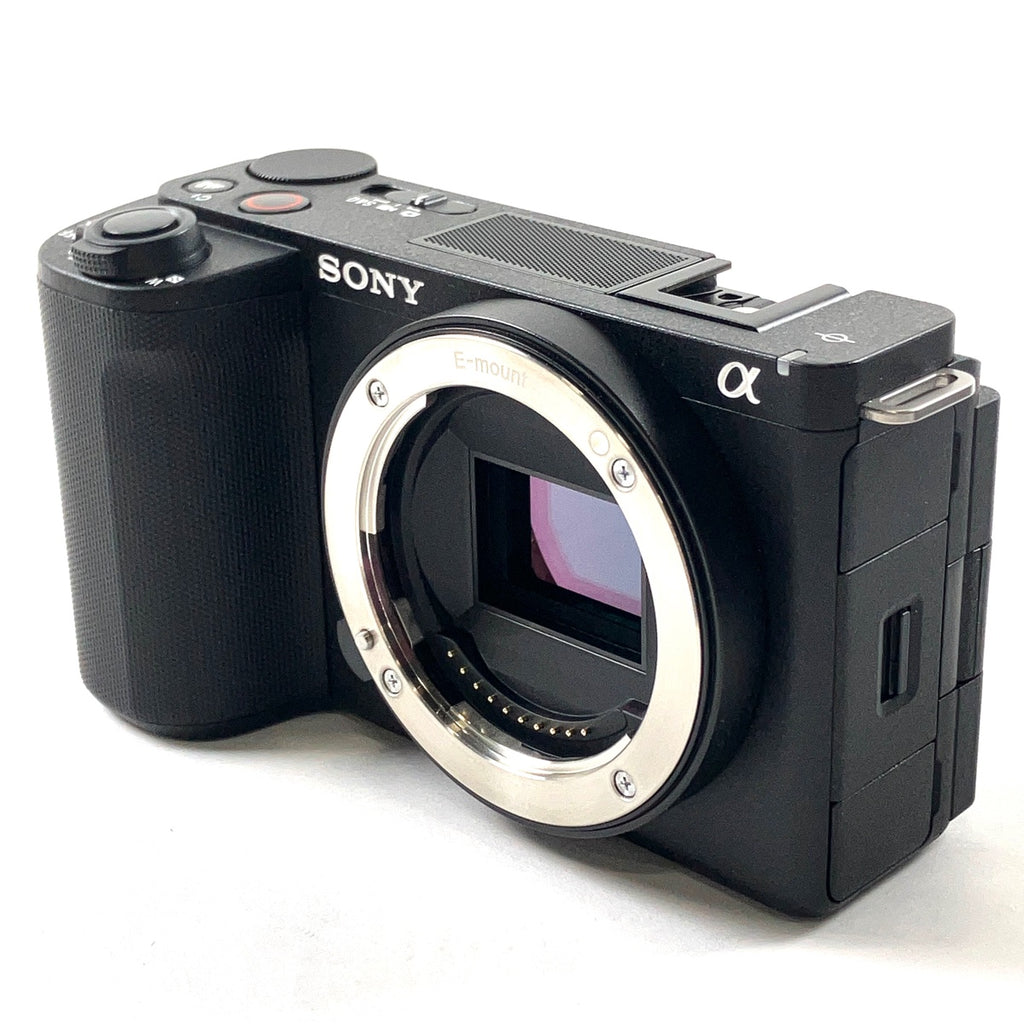 ソニー SONY VLOGCAM ZV-E10 II ダブルズームレンズキット ZV-E10M2X B ブラック デジタル ミラーレス 一眼カメラ 【中古】cambb
