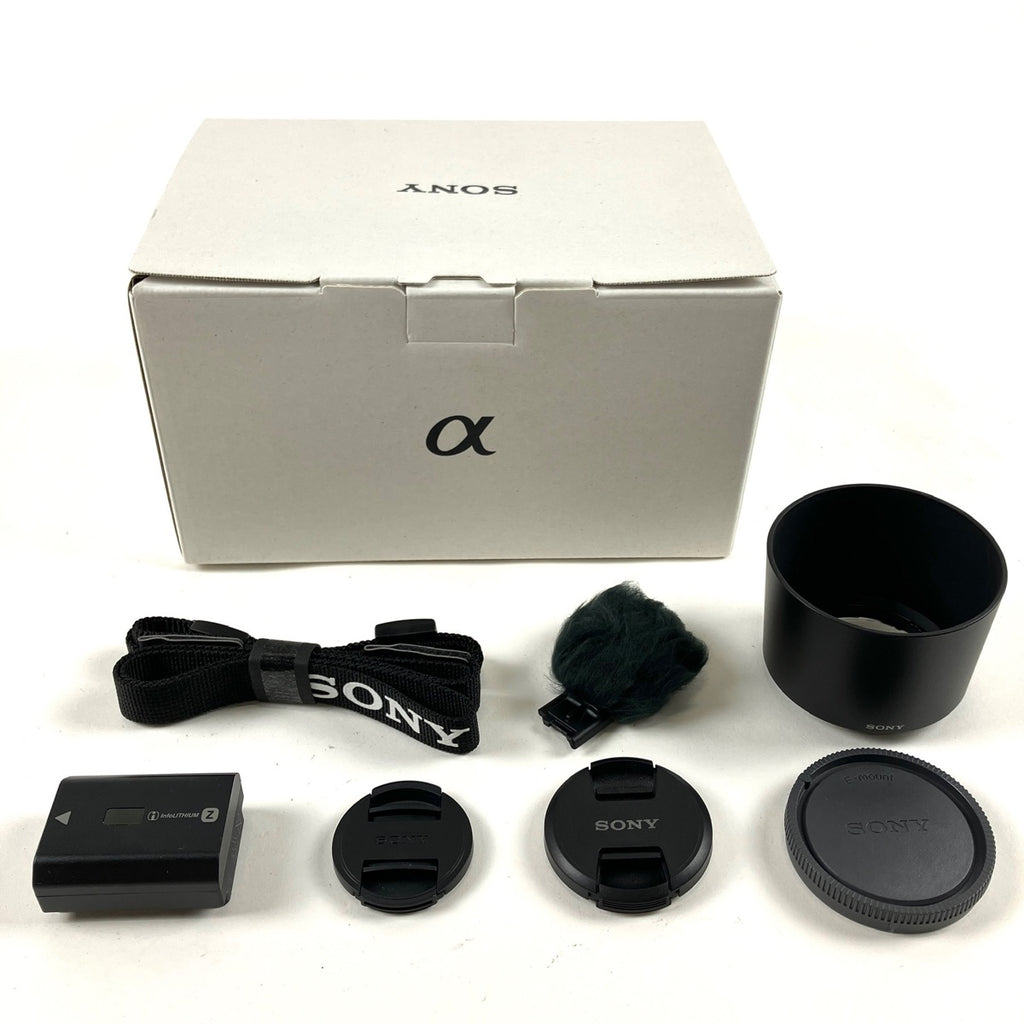 ソニー SONY VLOGCAM ZV-E10 II ダブルズームレンズキット ZV-E10M2X B ブラック デジタル ミラーレス 一眼カメラ 【中古】cambb