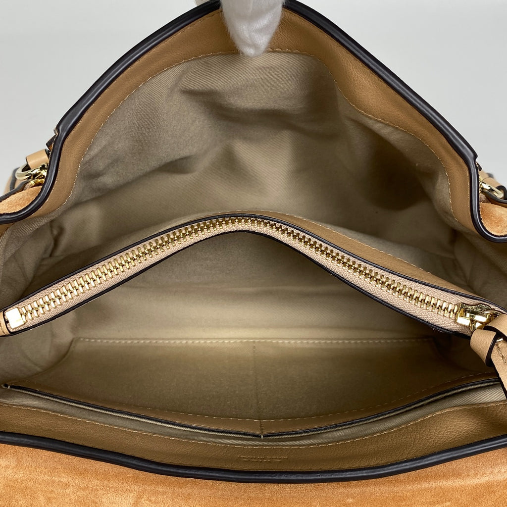クロエ フェイ デイ ハンドバッグ 2WAY ショルダーバッグ ハンドバッグ レザー ベージュ レディース 【中古】brbag