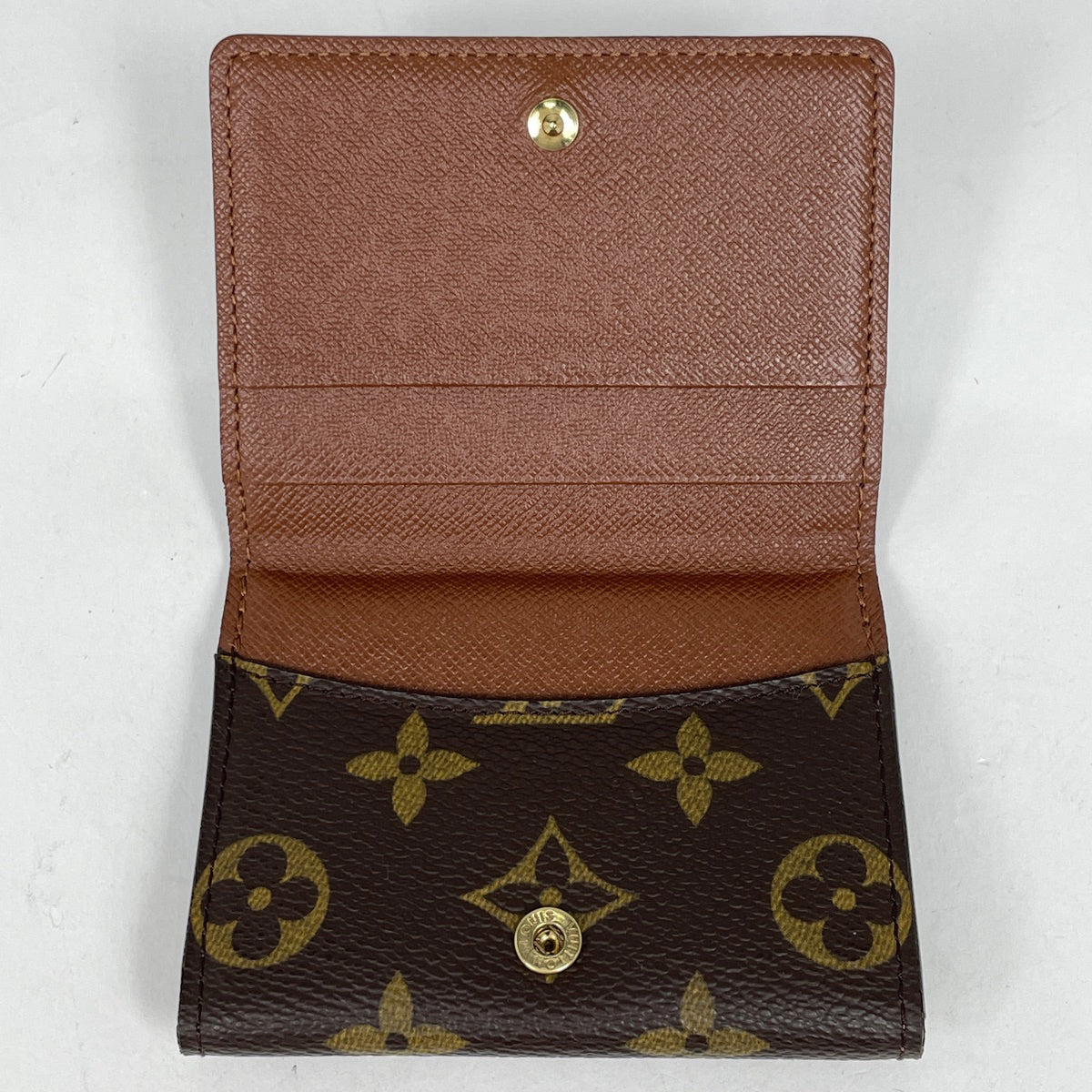 【極美品】ルイヴィトン モノグラム ラドロー 三つ折り ケース レザー バイセル公式】ルイ・ヴィトン ラドロー 小銭入れ カード入れ 二つ折り