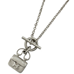 エルメス アミュレット コンスタンス ネックレス ペンダント ネックレス シルバー925 シルバー レディース 【中古】bracc