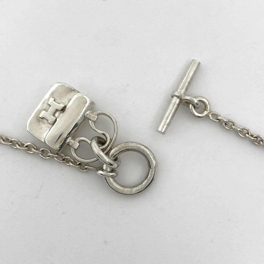 エルメス アミュレット コンスタンス ネックレス ペンダント ネックレス シルバー925 シルバー レディース 【中古】bracc