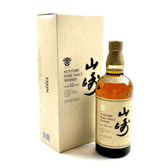 【東京都内限定お届け】 サントリー SUNTORY 山崎 12年 ピュアモルト 華 750ml 国産ウイスキー 【古酒】liqbb