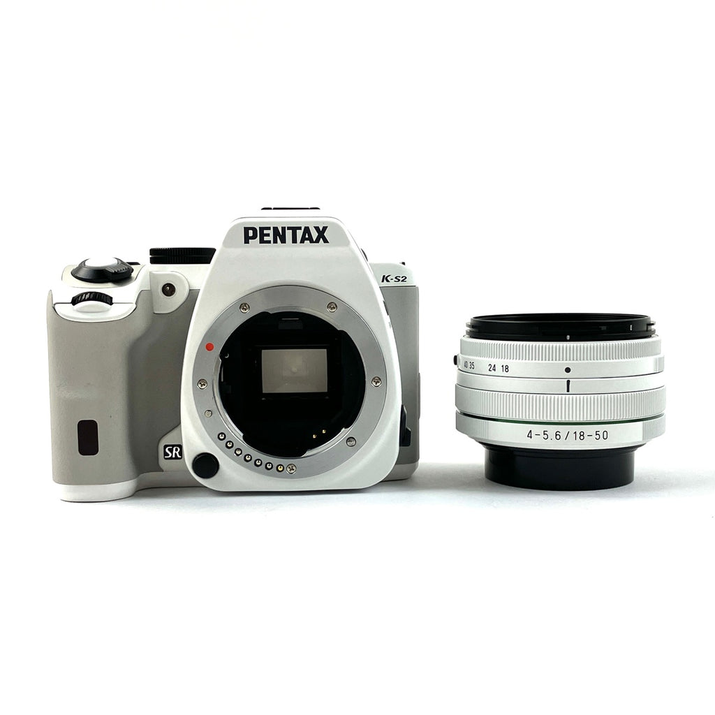 ペンタックス PENTAX K-S2 18-50RE レンズキット ホワイト［ジャンク品］ デジタル 一眼レフカメラ 【中古】cambb