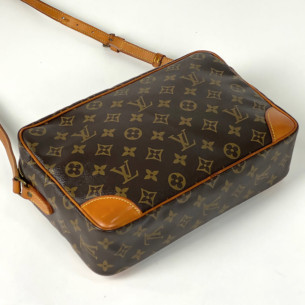 ルイ・ヴィトン トロカデロ 30 斜め掛け ショルダーバッグ モノグラム ブラウン M51272 レディース 【中古】brbag