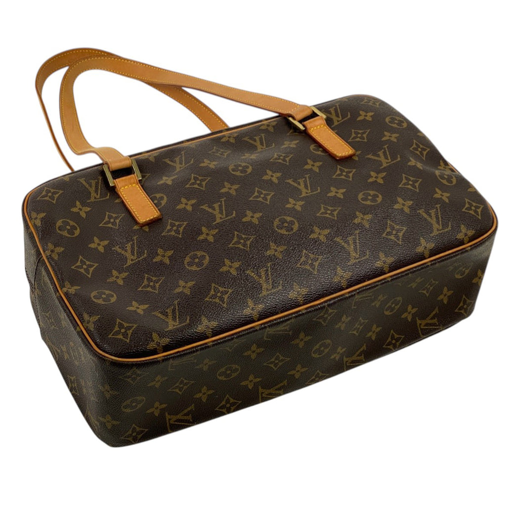 ルイ・ヴィトン シテ GM 肩掛け ショルダーバッグ モノグラム ブラウン M51181 レディース 【中古】brbag