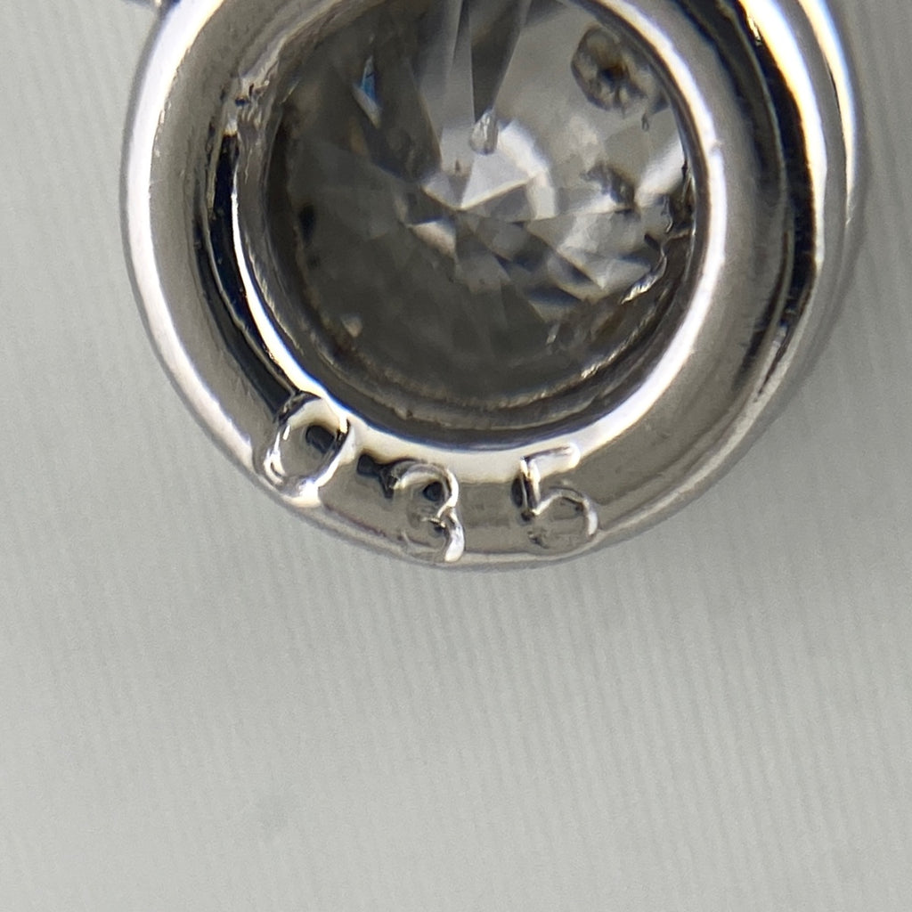 ダイヤモンド デザインネックレス プラチナ ペンダント ネックレス Pt850 ダイヤモンド レディース 【中古】nbjwl