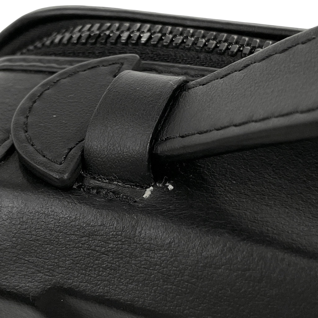 ルイ・ヴィトン フューチャー トランク 2WAY モノグラム ショルダーバッグ レザー ブラック M21935 メンズ 【中古】brbag