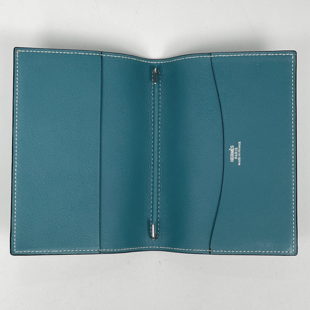 エルメス HERMES　手帳カバー アジェンダ PM グリーン 緑 エルメス アジェンダPM リザード 手帳カバー グリーン シルバー