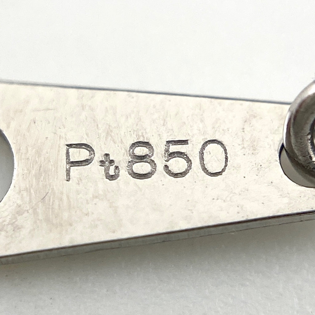 メレダイヤ デザインネックレス プラチナ ペンダント ネックレス Pt900 Pt850 ダイヤモンド レディース 【中古】nbjwl