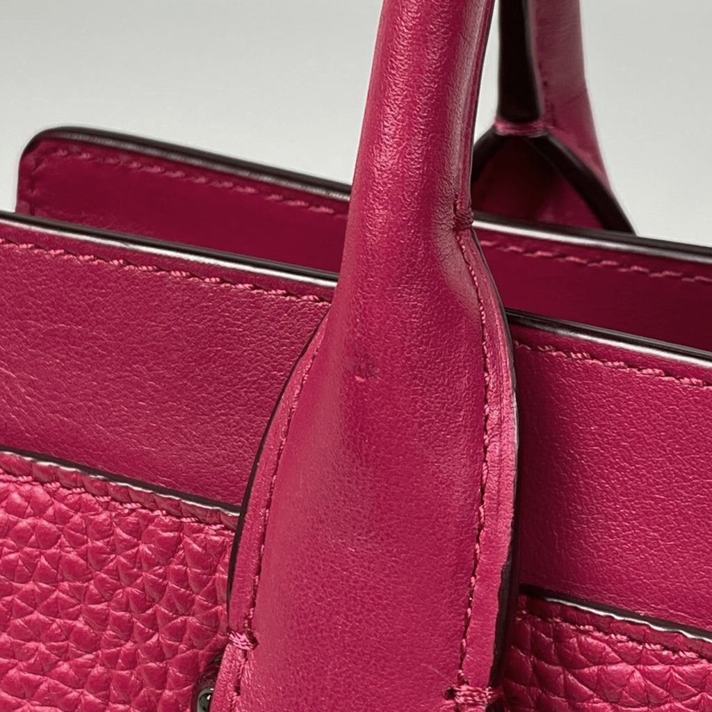 コーチ スワッガー 27 2WAY ショルダーバッグ ハンドバッグ レザー ピンク 34816 レディース 【中古】brbag