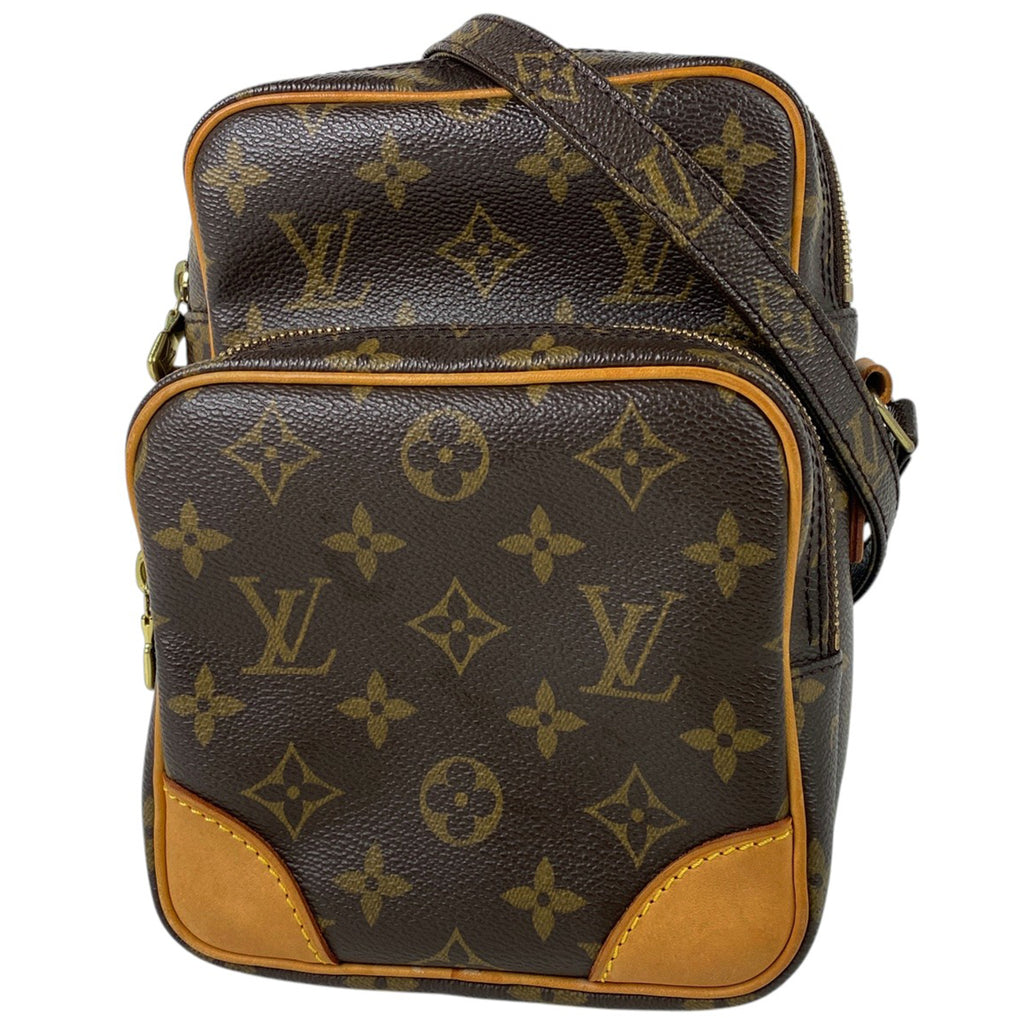 ルイ・ヴィトン アマゾン 斜め掛け ショルダーバッグ モノグラム ブラウン M45236 レディース 【中古】brbag