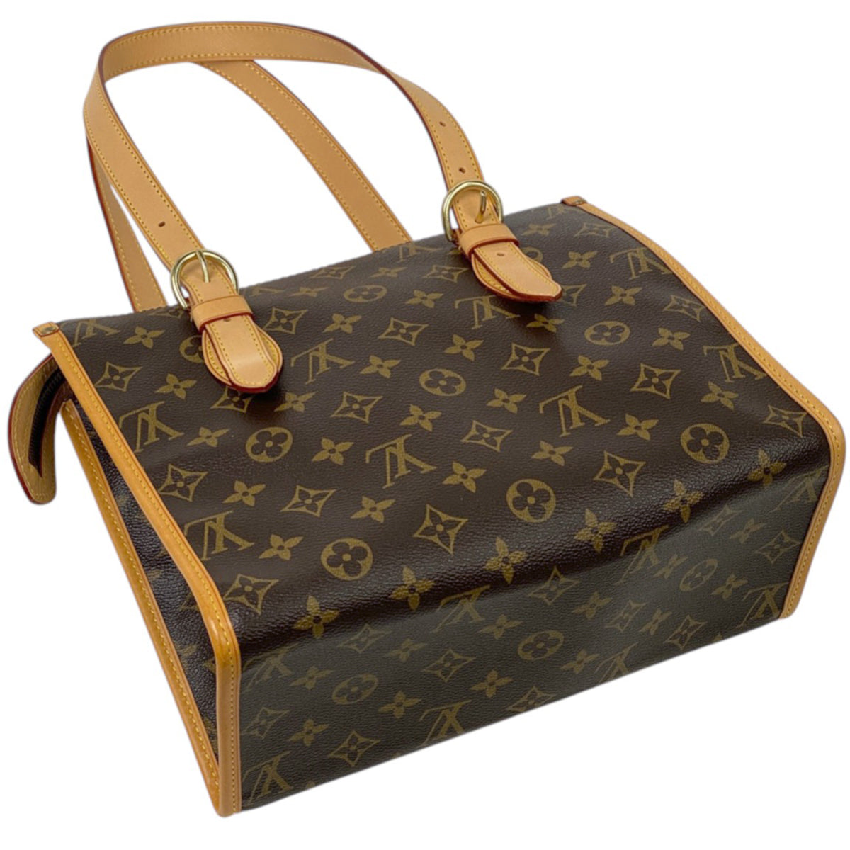 LOUIS VUITTON ハンドバッグ モノグラム ポパンクール オ ブラウン ルイ・ヴィトン LOUIS VUITTON ポパンクール・オ M40007