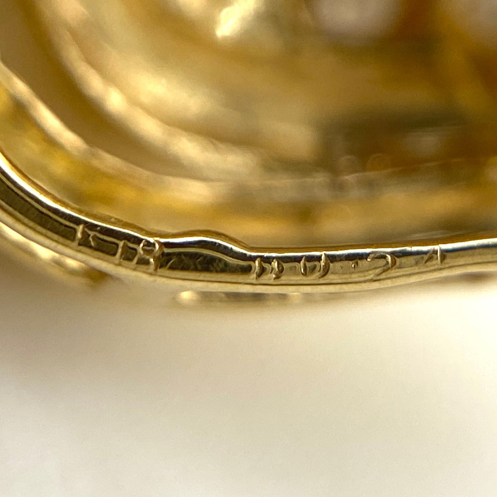 メレダイヤ ペンダントトップ YG イエローゴールド ペンダントトップ K18 ダイヤモンド レディース 【中古】nbjwl