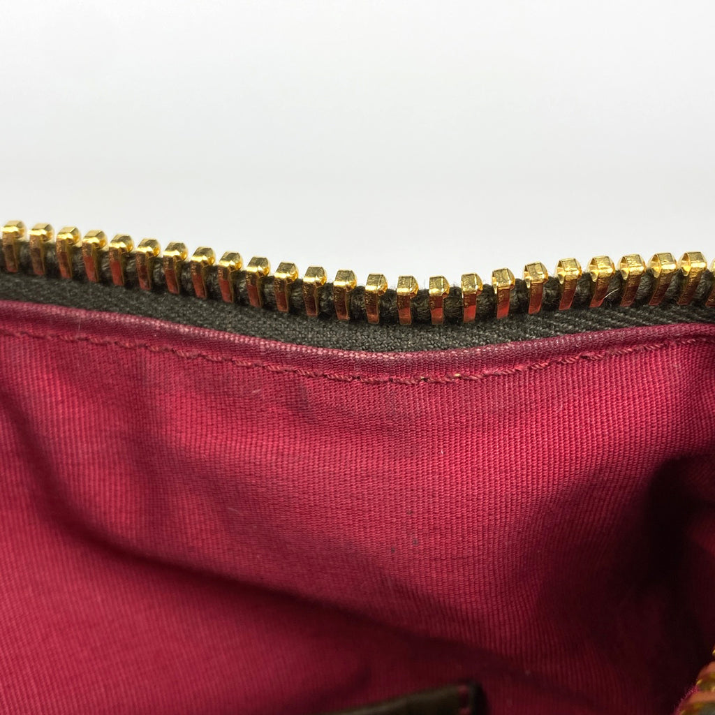 セリーヌ マカダム柄 ショルダーバッグ ファブリック ブラウン レディース 【中古】brbag