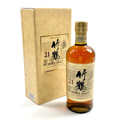 【東京都内限定お届け】 ニッカ NIKKA 竹鶴 21年 ピュアモルト 700ml 国産ウイスキー 【古酒】liqbb