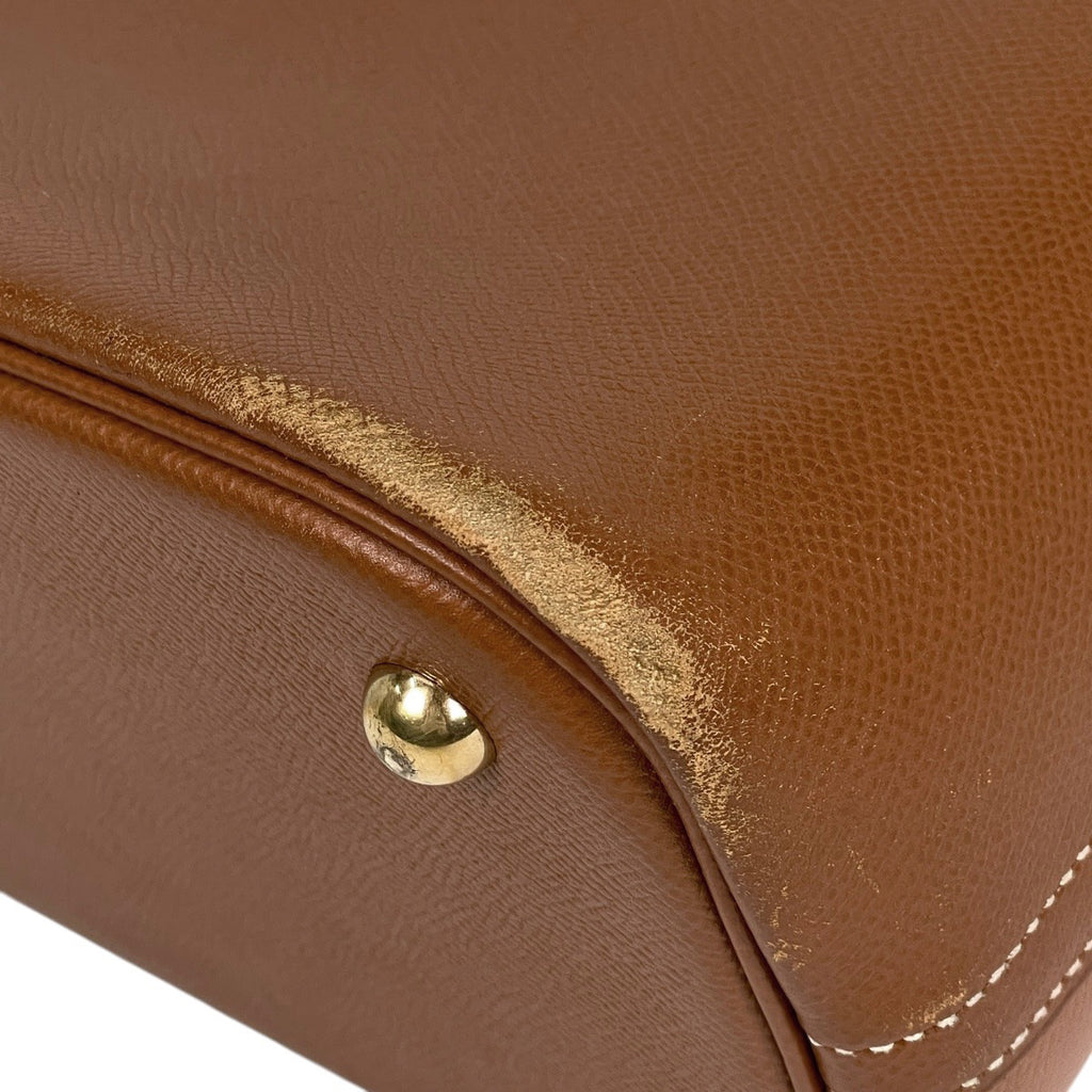エルメス ボリード 35 2WAY ショルダーバッグ ハンドバッグ クシュベル ゴールド 〇Z レディース 【中古】brbag