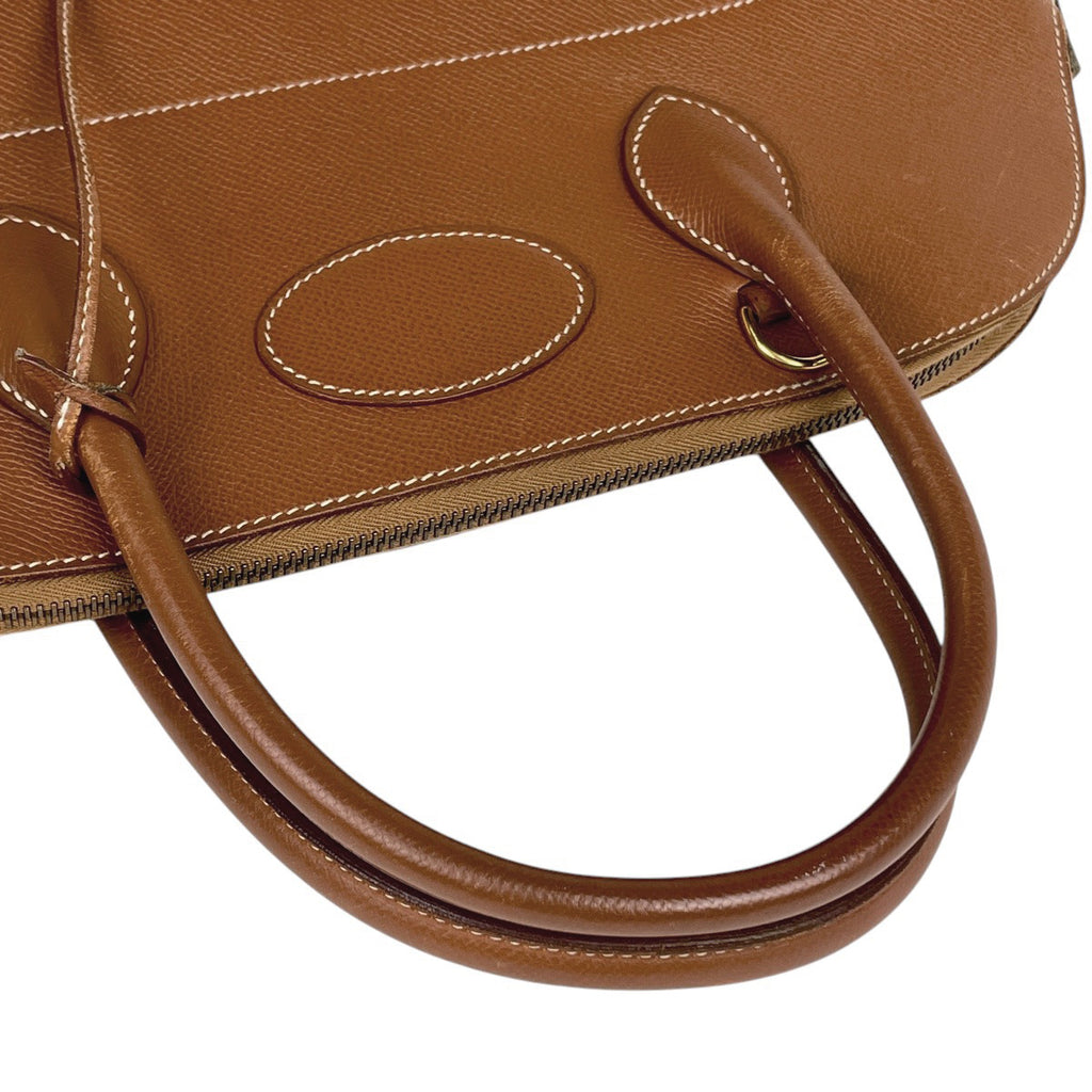エルメス ボリード 35 2WAY ショルダーバッグ ハンドバッグ クシュベル ゴールド 〇Z レディース 【中古】brbag