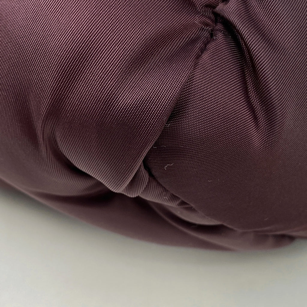 プラダ テスートボンバー ハンドバッグ 2WAY ショルダーバッグ ロゴプレート ハンドバッグ ナイロン パープル レディース 【中古】brbag