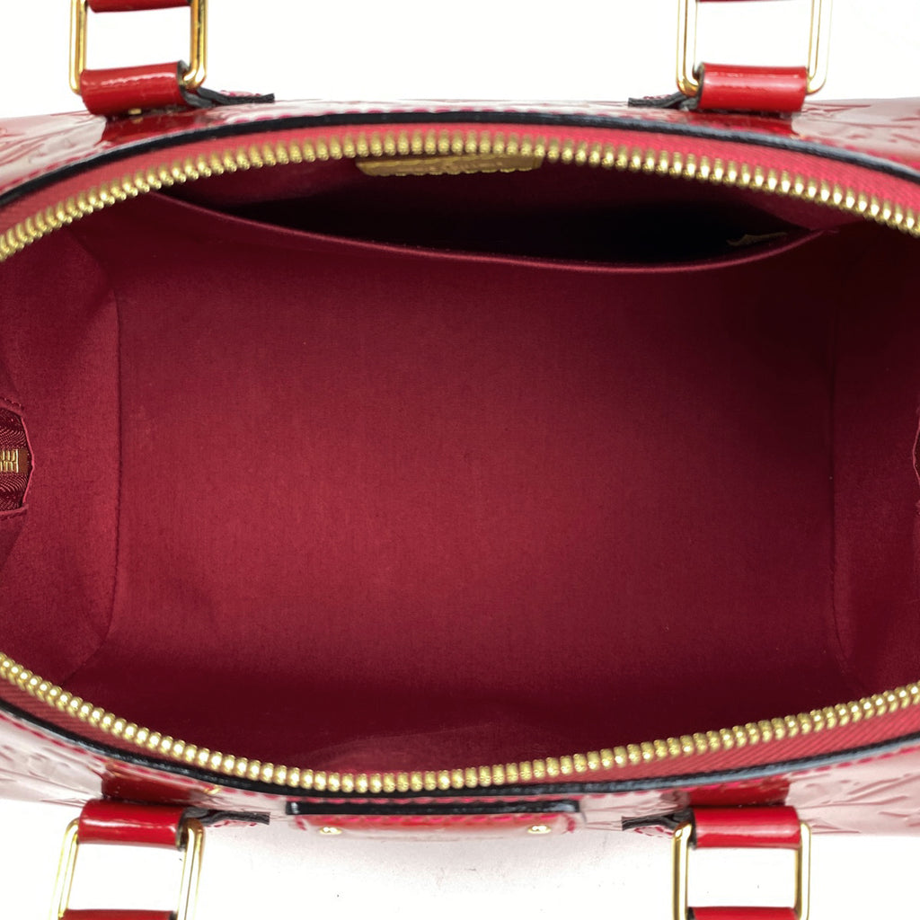ルイ・ヴィトン モンタナ ボストンバッグ エナメル ハンドバッグ モノグラムヴェルニ ローズアンディアン M90084 レディース 【中古】brbag