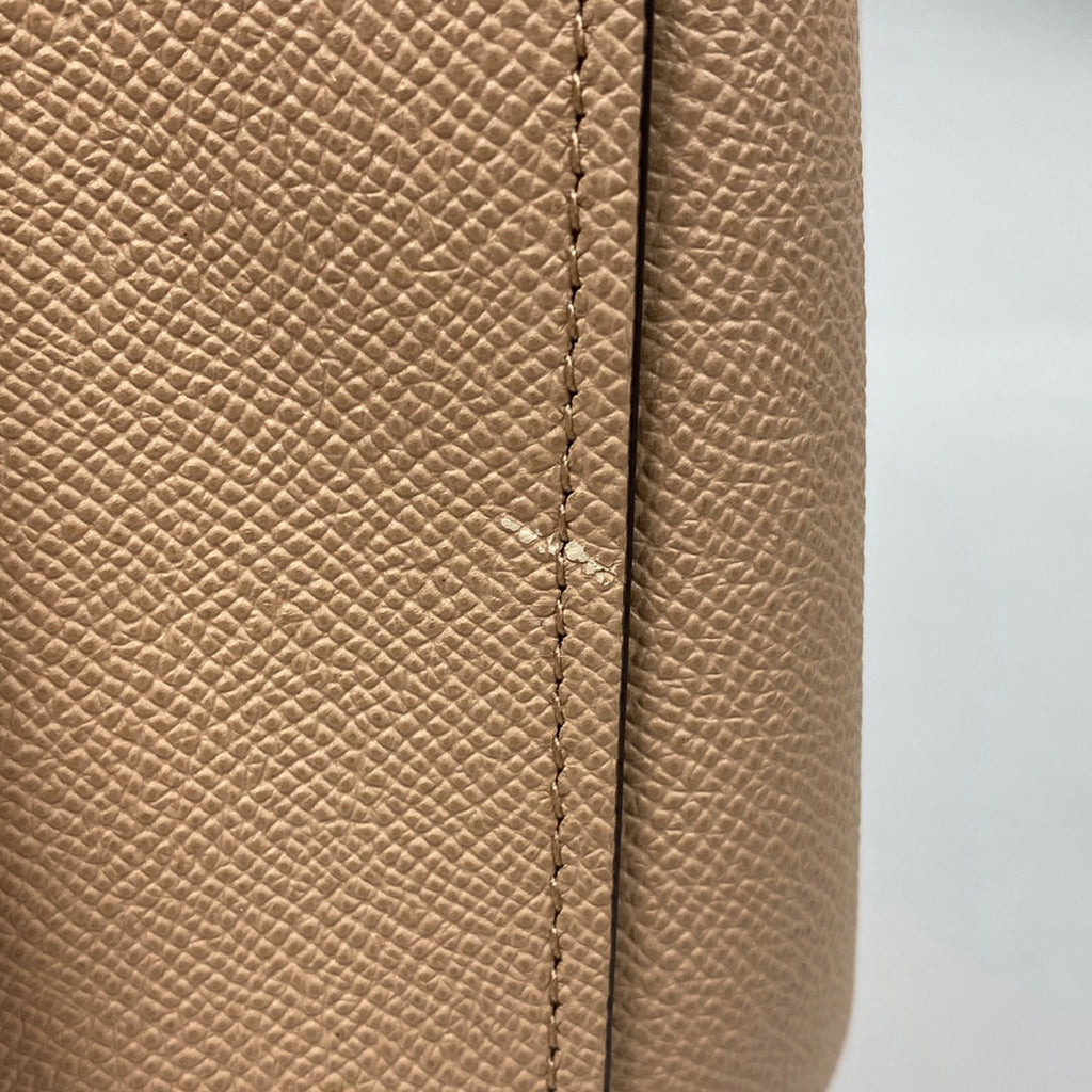 コーチ ロゴ ハンドバッグ 2WAY ショルダーバッグ ハンドバッグ レザー ベージュ 36882 レディース 【中古】brbag