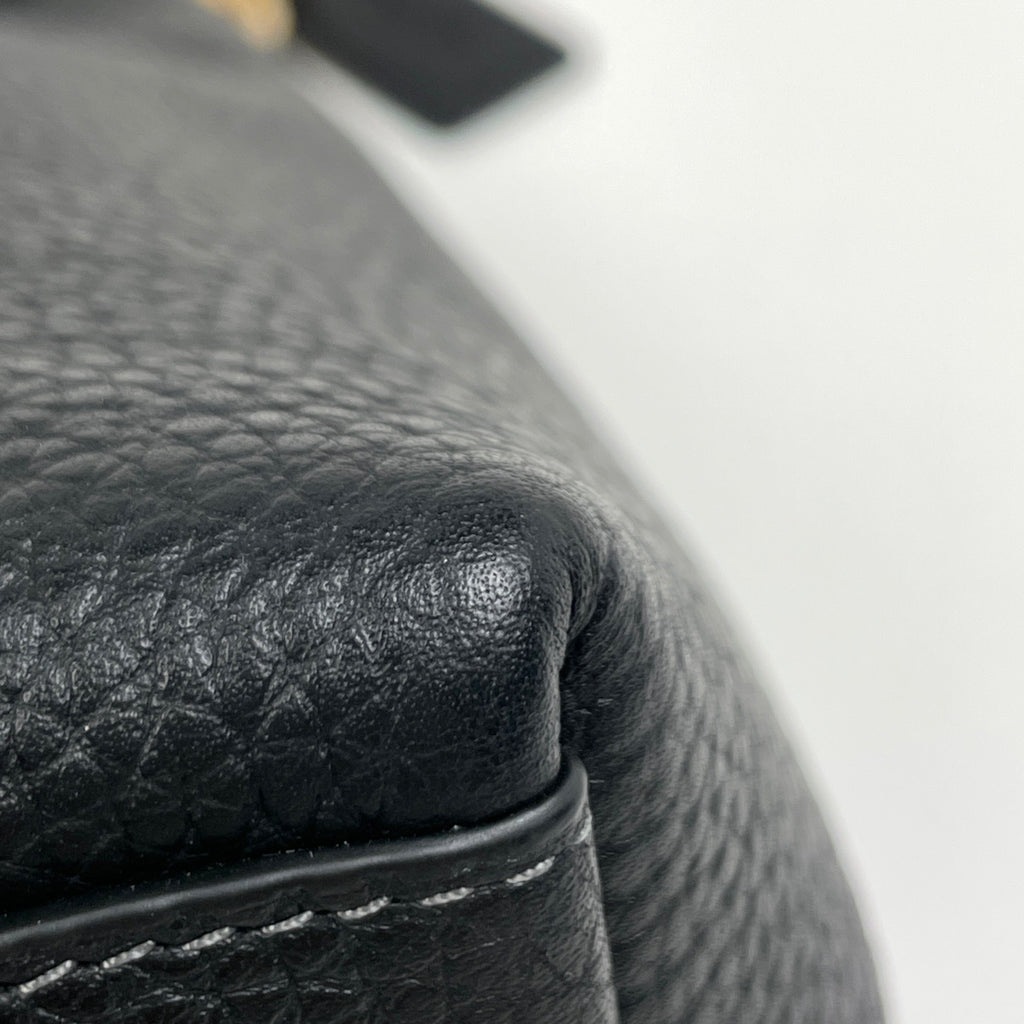 コーチ ローレル ショルダーバッグ 2WAY ハンドバッグ ロゴ ショルダーバッグ レザー ブラック CR148 レディース 【中古】brbag