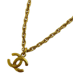 シャネル ココマーク チェーン ネックレス マトラッセ ネックレス GP ゴールド レディース 【中古】bracc