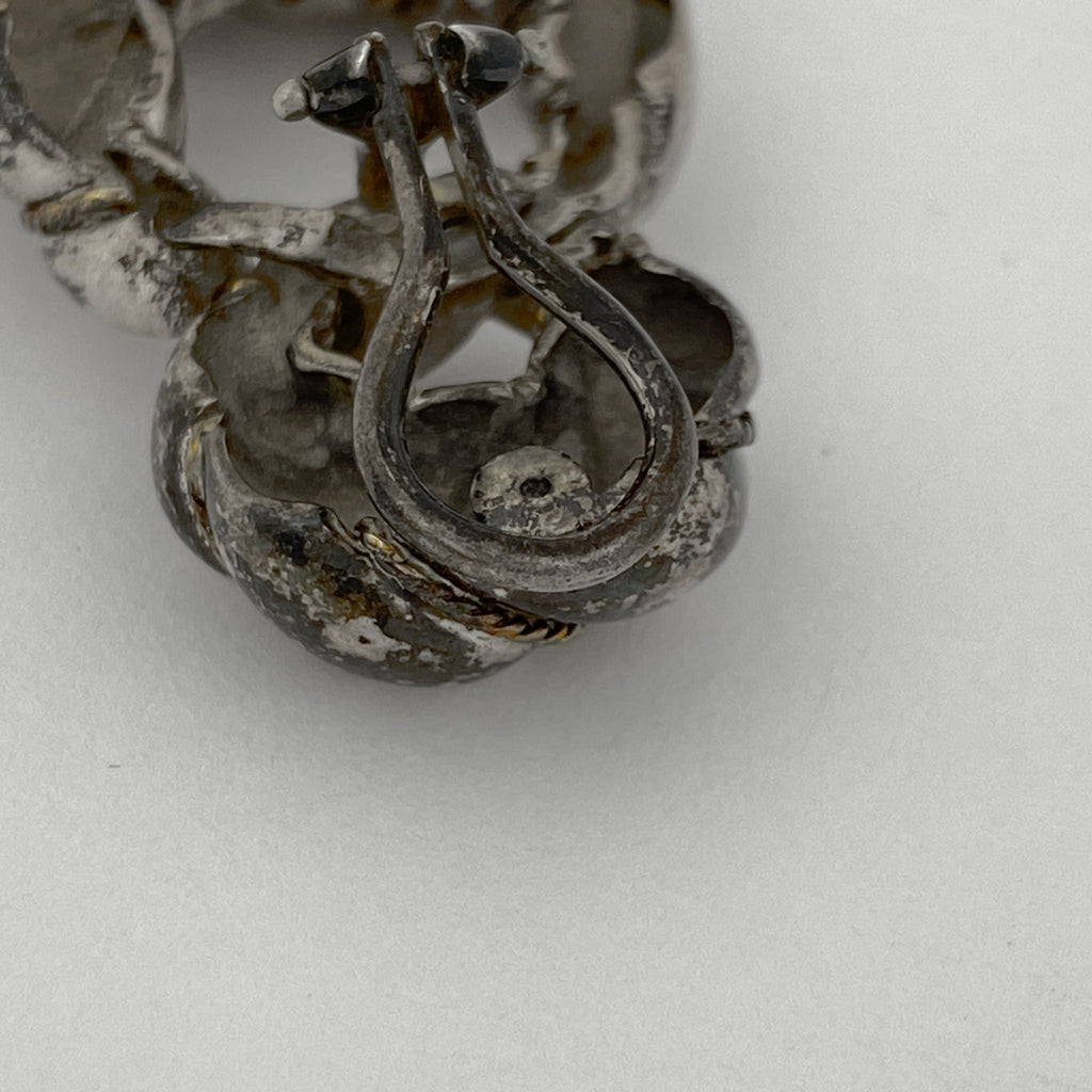 ティファニー ツイスト ロープ イヤリング リングコンビ イヤリング シルバー925 750 シルバー ゴールド レディース 【中古】bracc