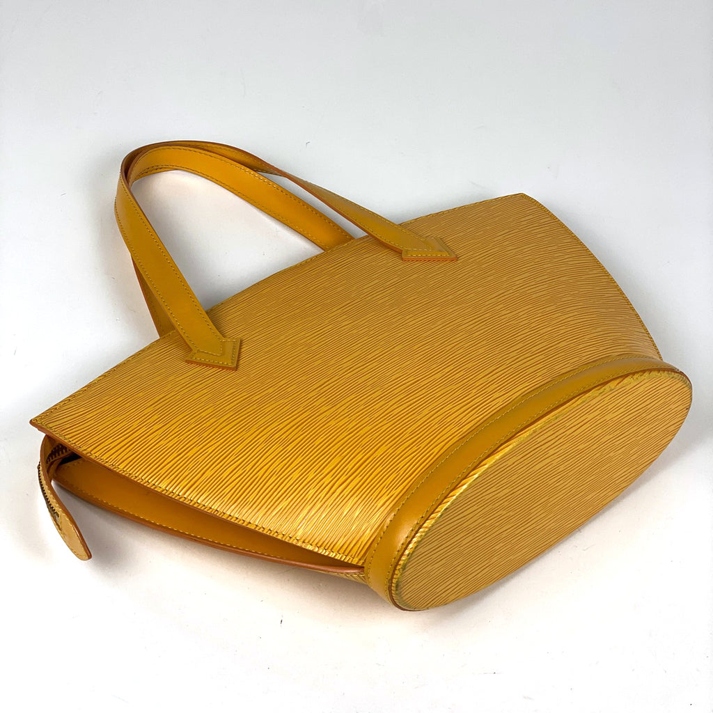 ルイ・ヴィトン サンジャック 手提げ トートバッグ エピ タッシリイエロー M52279 レディース 【中古】brbag