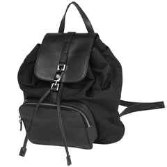 グッチ ジャッキーライン リュックサック バックパック デイパック リュック ナイロン ブラック 0030245 レディース 【中古】brbag