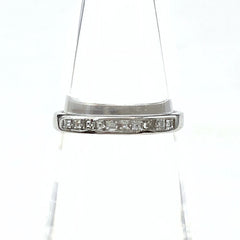 メレダイヤ デザインリング プラチナ 指輪 リング 12号 Pt900 ダイヤモンド レディース 【中古】nbjwl