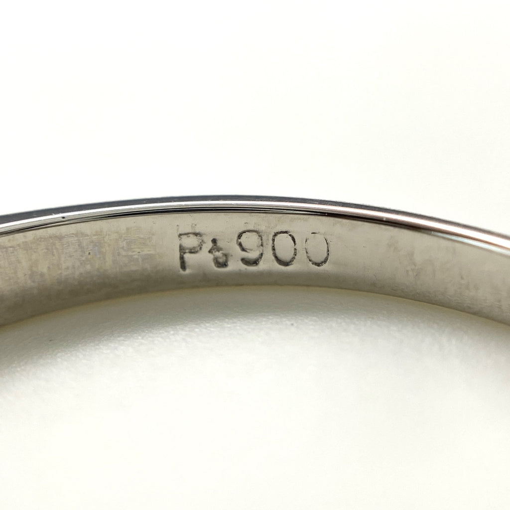 メレダイヤ デザインリング プラチナ 指輪 リング 12号 Pt900 ダイヤモンド レディース 【中古】nbjwl