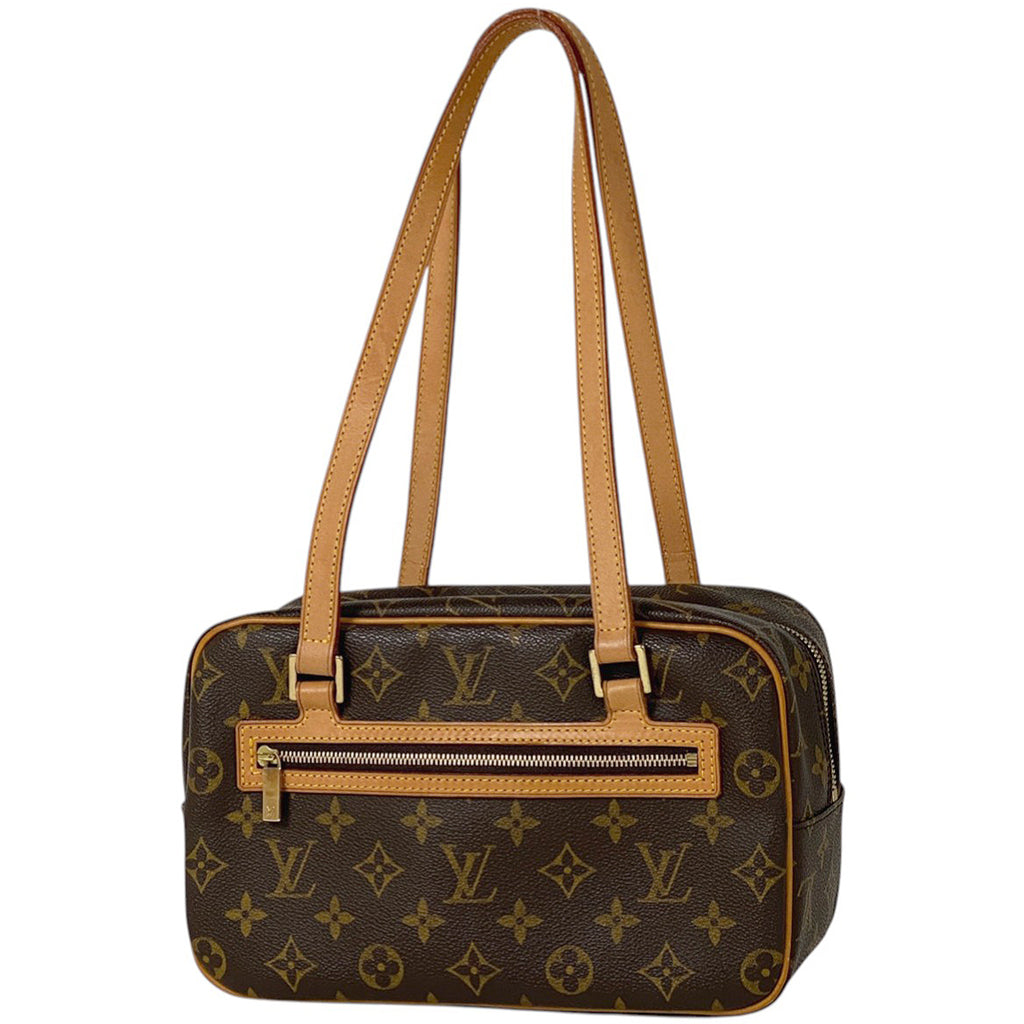 ルイ・ヴィトン シテ MM 肩掛け ショルダーバッグ モノグラム ブラウン M51182 レディース 【中古】brbag