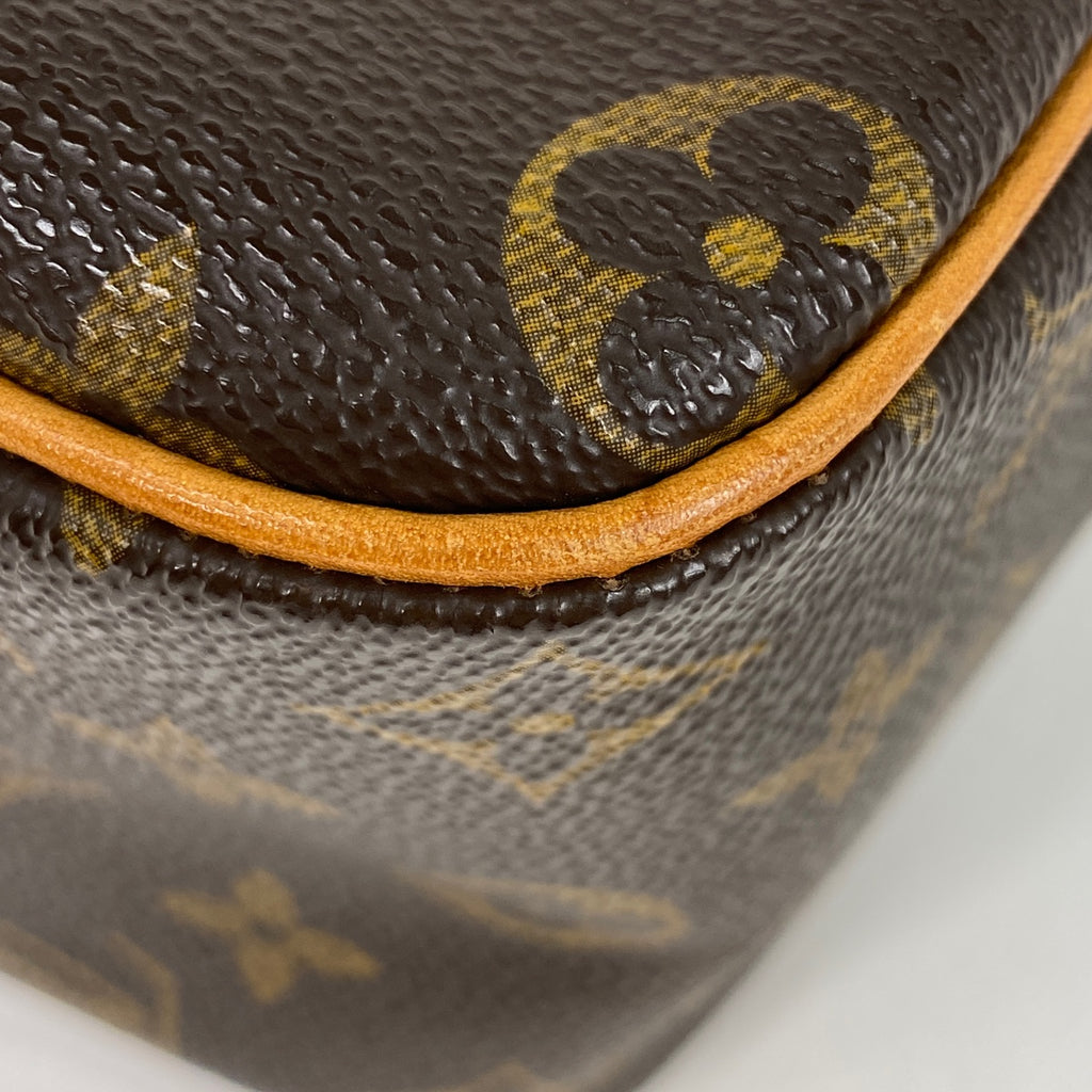 ルイ・ヴィトン シテ MM 肩掛け ショルダーバッグ モノグラム ブラウン M51182 レディース 【中古】brbag