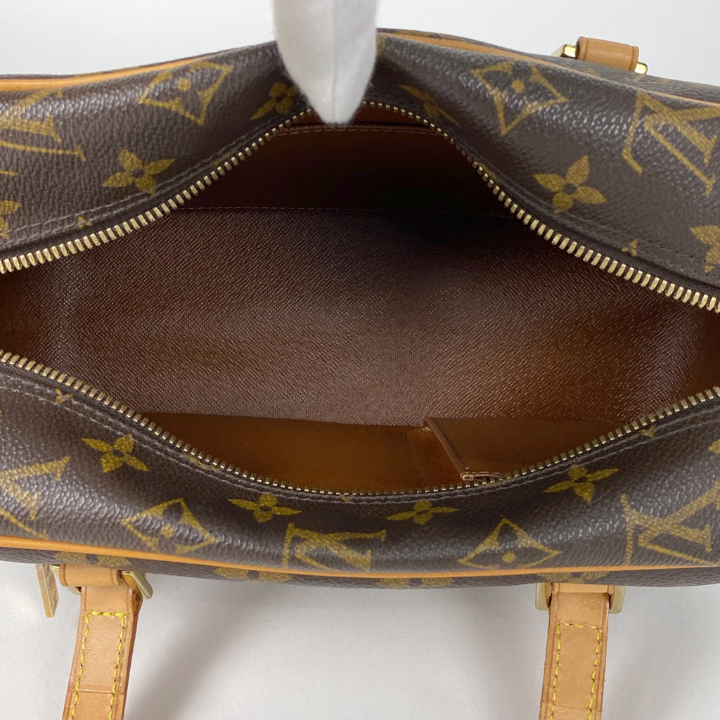 ルイ・ヴィトン シテ MM 肩掛け ショルダーバッグ モノグラム ブラウン M51182 レディース 【中古】brbag