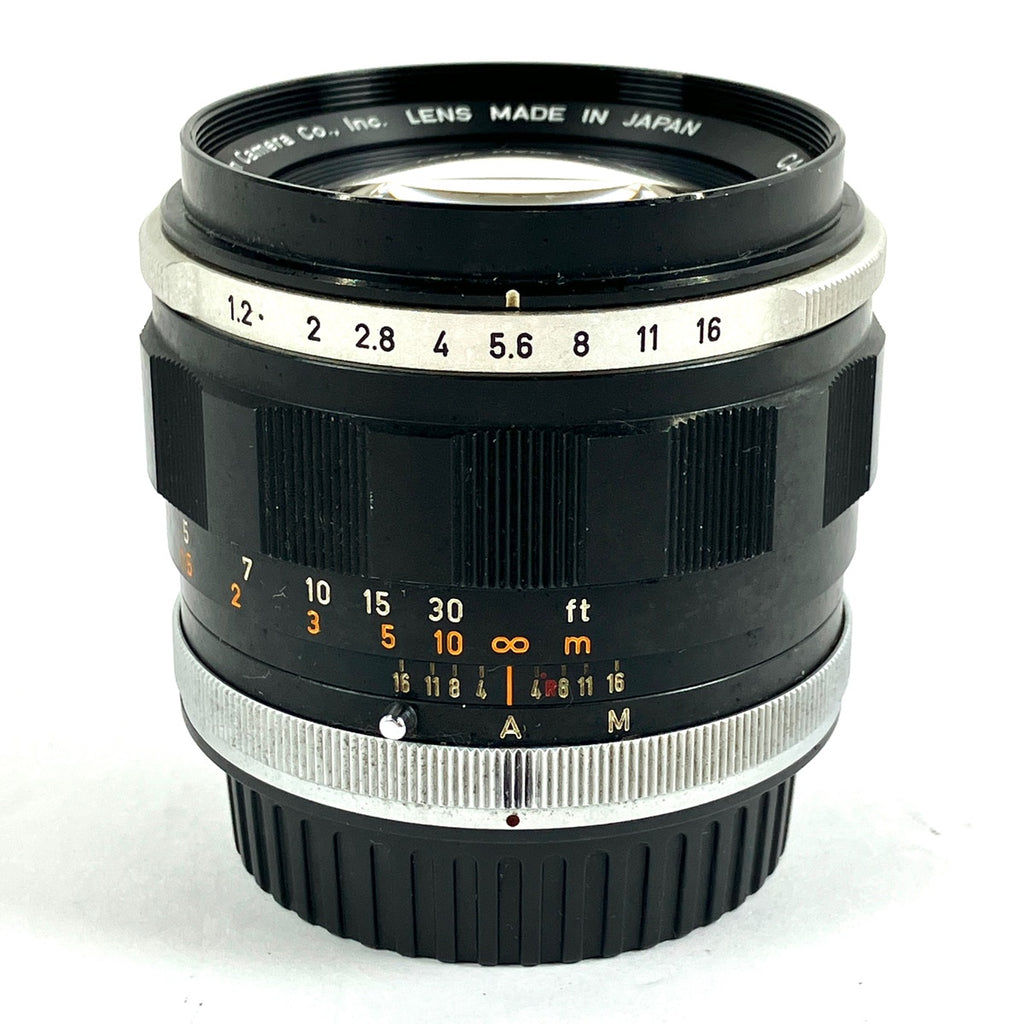 キヤノン Canon FL 55mm F1.2 一眼カメラ用レンズ（マニュアルフォーカス） 【中古】cambb