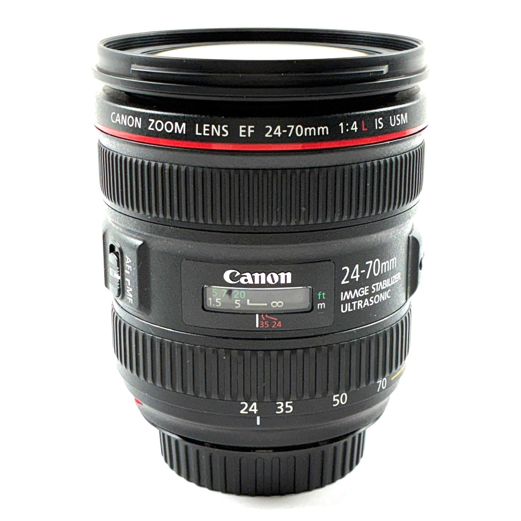 キヤノン Canon EF 24-70mm F4L IS USM 一眼カメラ用レンズ（オートフォーカス） 【中古】cambb
