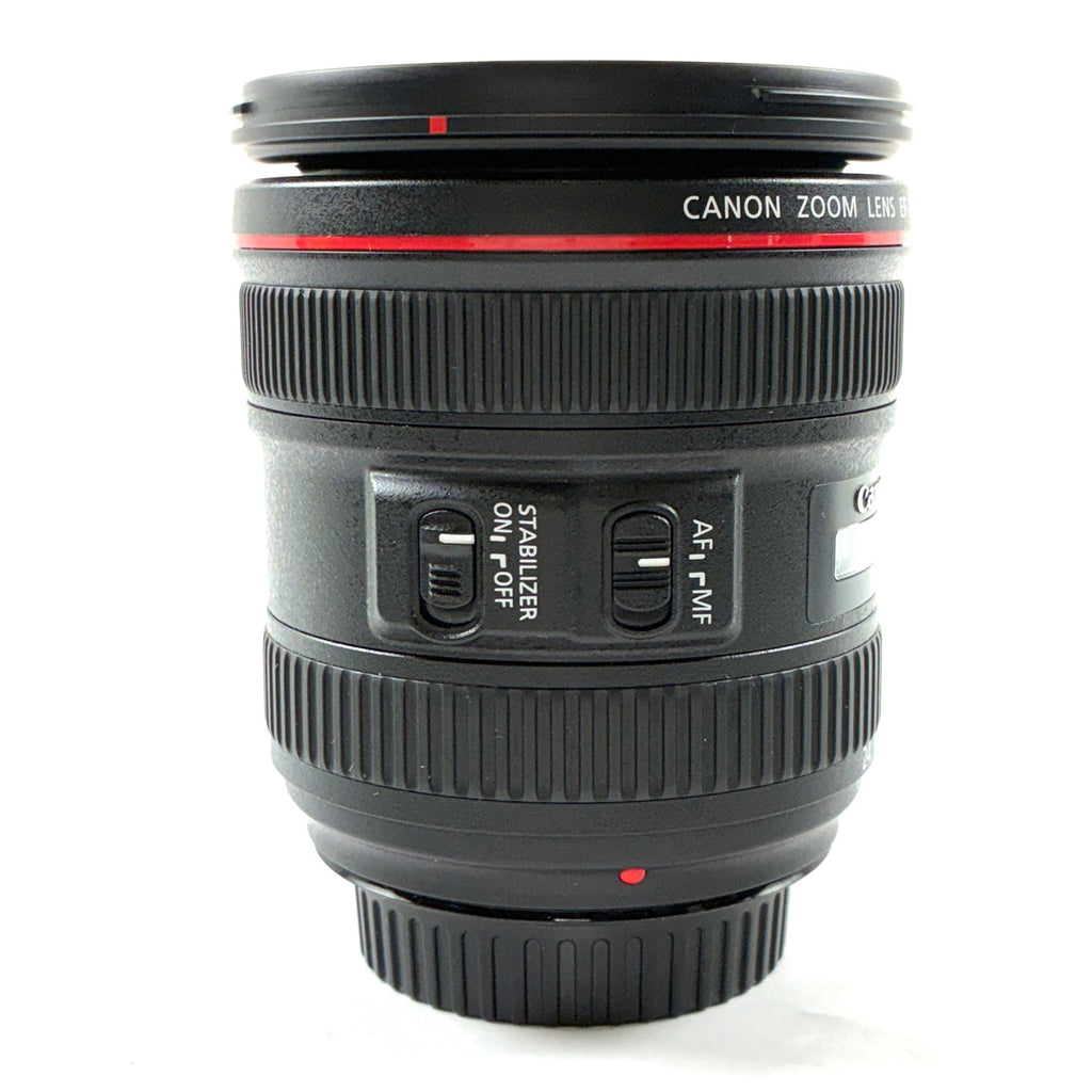 キヤノン Canon EF 24-70mm F4L IS USM 一眼カメラ用レンズ（オートフォーカス） 【中古】cambb