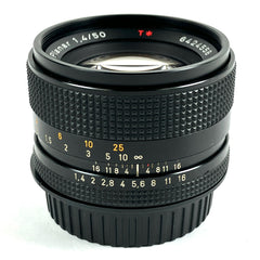 コンタックス CONTAX Planar T* 50mm F1.4 AEJ プラナー 一眼カメラ用レンズ（マニュアルフォーカス） 【中古】cambb