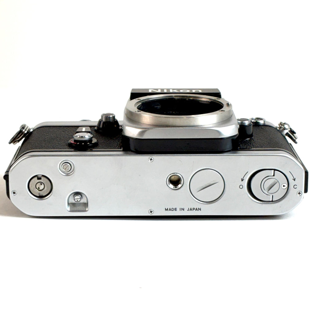 ニコン Nikon F2 アイレベル シルバー ボディ フィルム マニュアルフォーカス 一眼レフカメラ 【中古】cambb