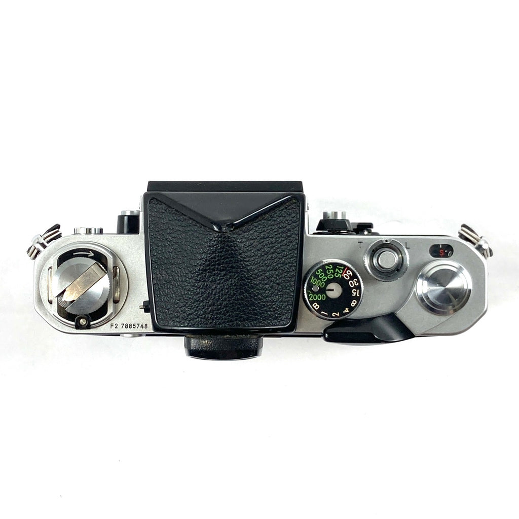 ニコン Nikon F2 アイレベル シルバー ボディ フィルム マニュアルフォーカス 一眼レフカメラ 【中古】cambb