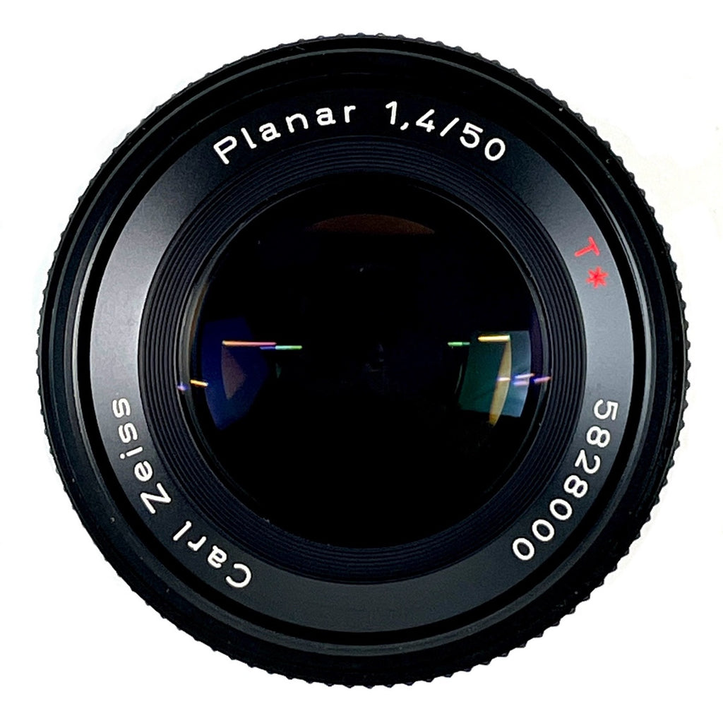 コンタックス CONTAX Planar T* 50mm F1.4 AE プラナー 一眼カメラ用レンズ（マニュアルフォーカス） 【中古】cambb