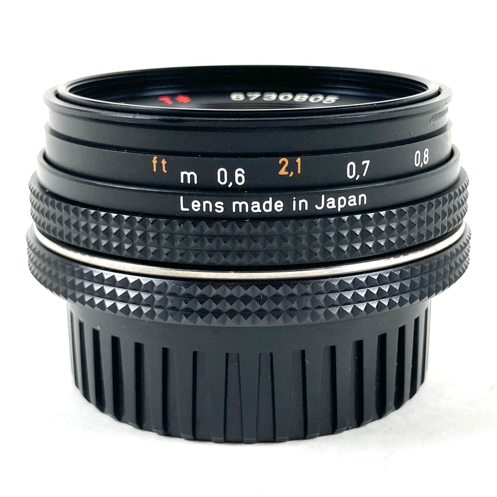 コンタックス CONTAX Tessar T* 45mm F2.8 AEJ テッサー 一眼カメラ用レンズ（マニュアルフォーカス） 【中古】cambb