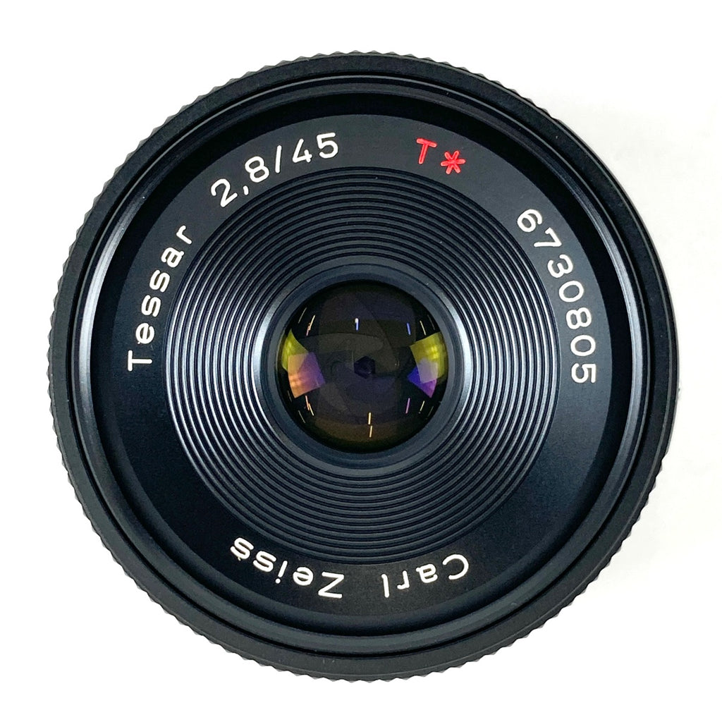 コンタックス CONTAX Tessar T* 45mm F2.8 AEJ テッサー 一眼カメラ用レンズ（マニュアルフォーカス） 【中古】cambb